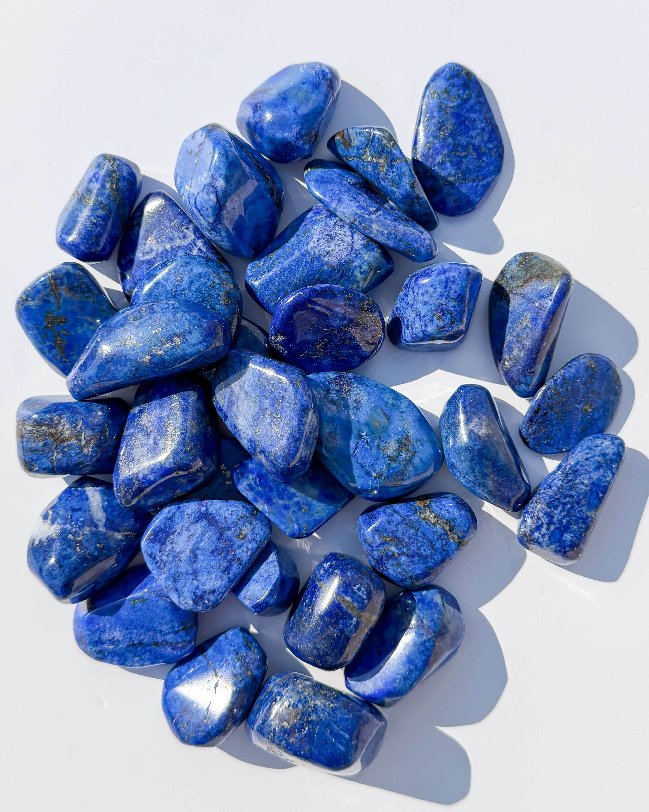 Lapis Lazuli Crystal Tumble Stone
