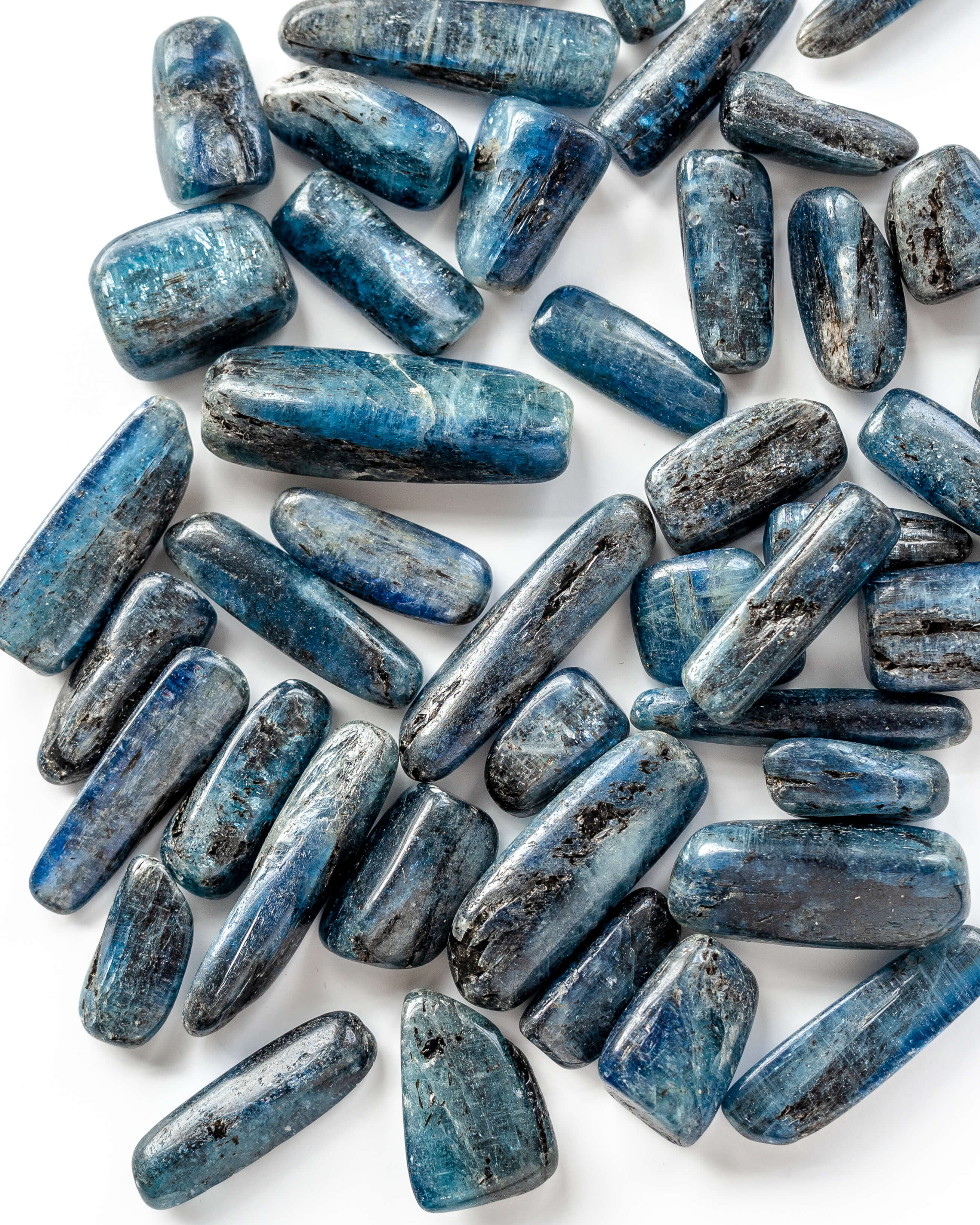 Indigo Kyanite Crystal Tumble Stone