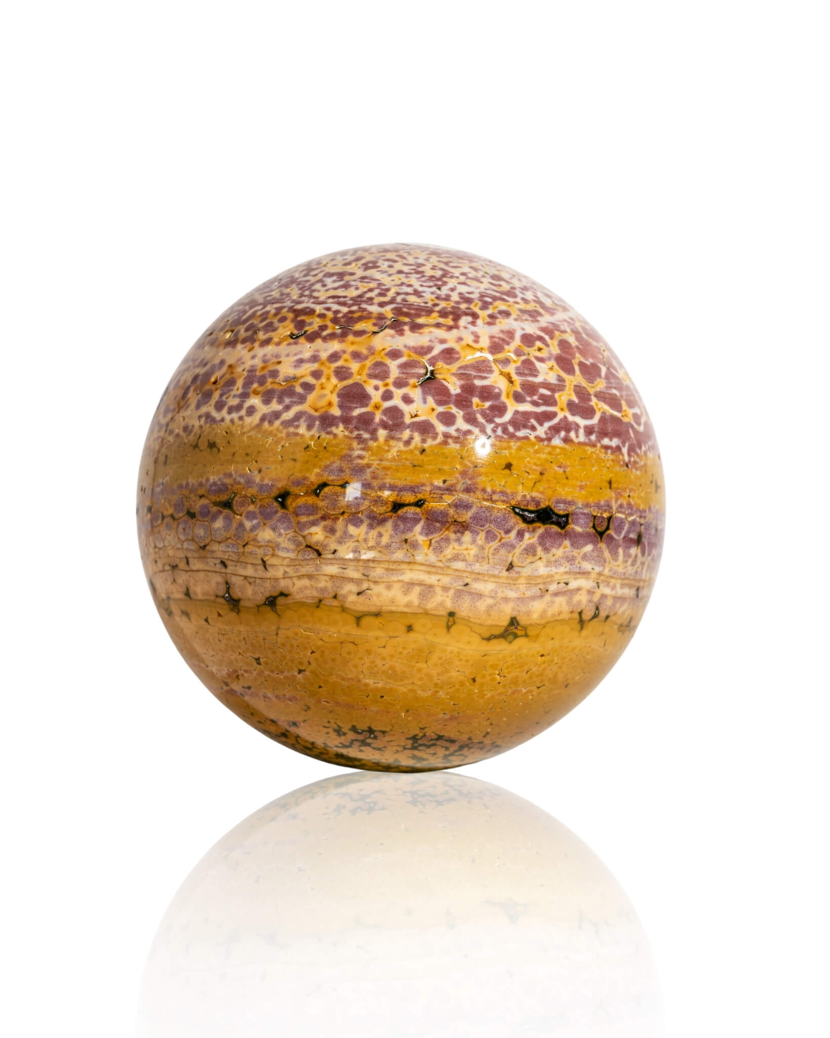 Kambamby Ocean Jasper Sphere - 147
