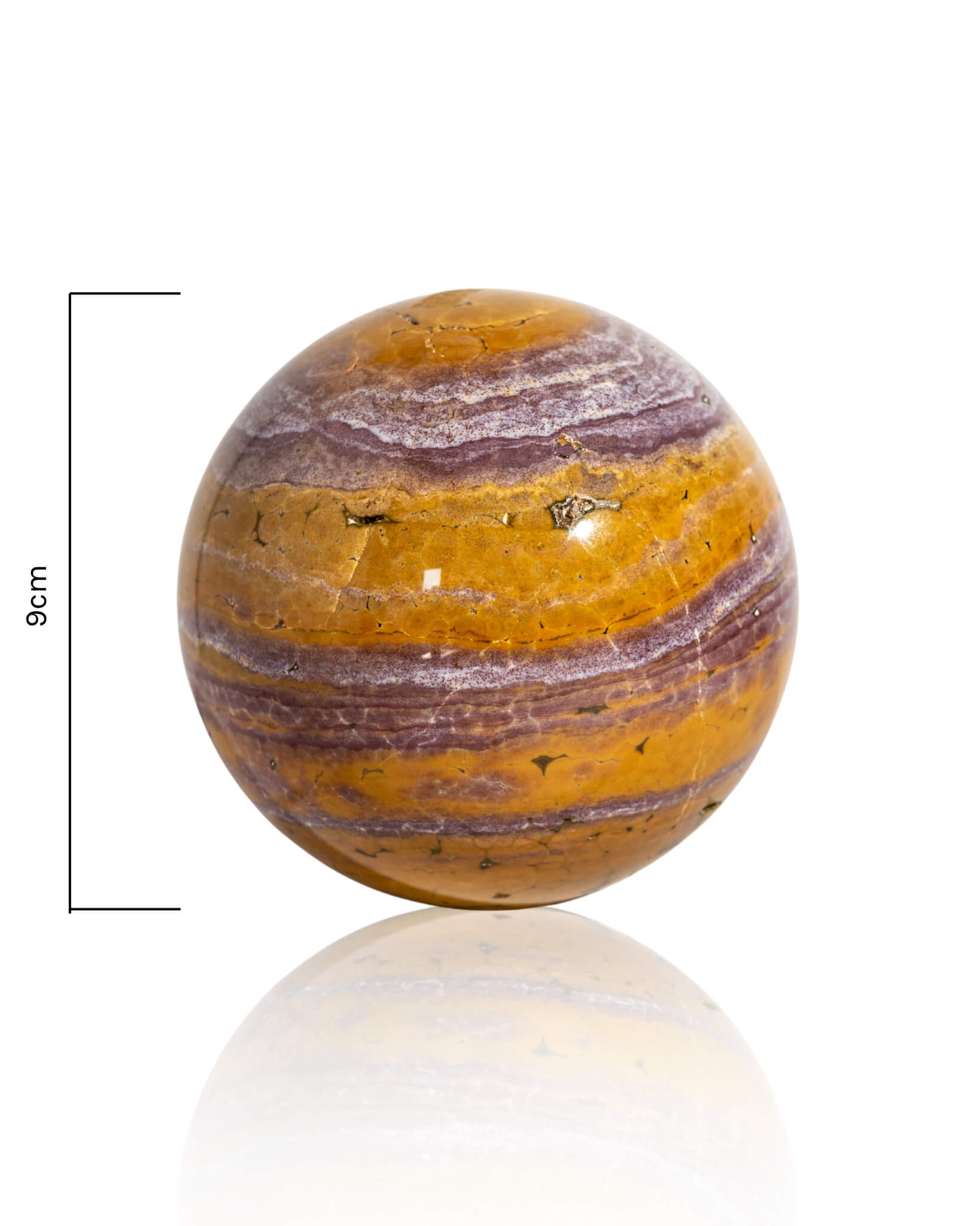 Kambamby Ocean Jasper Sphere - 155