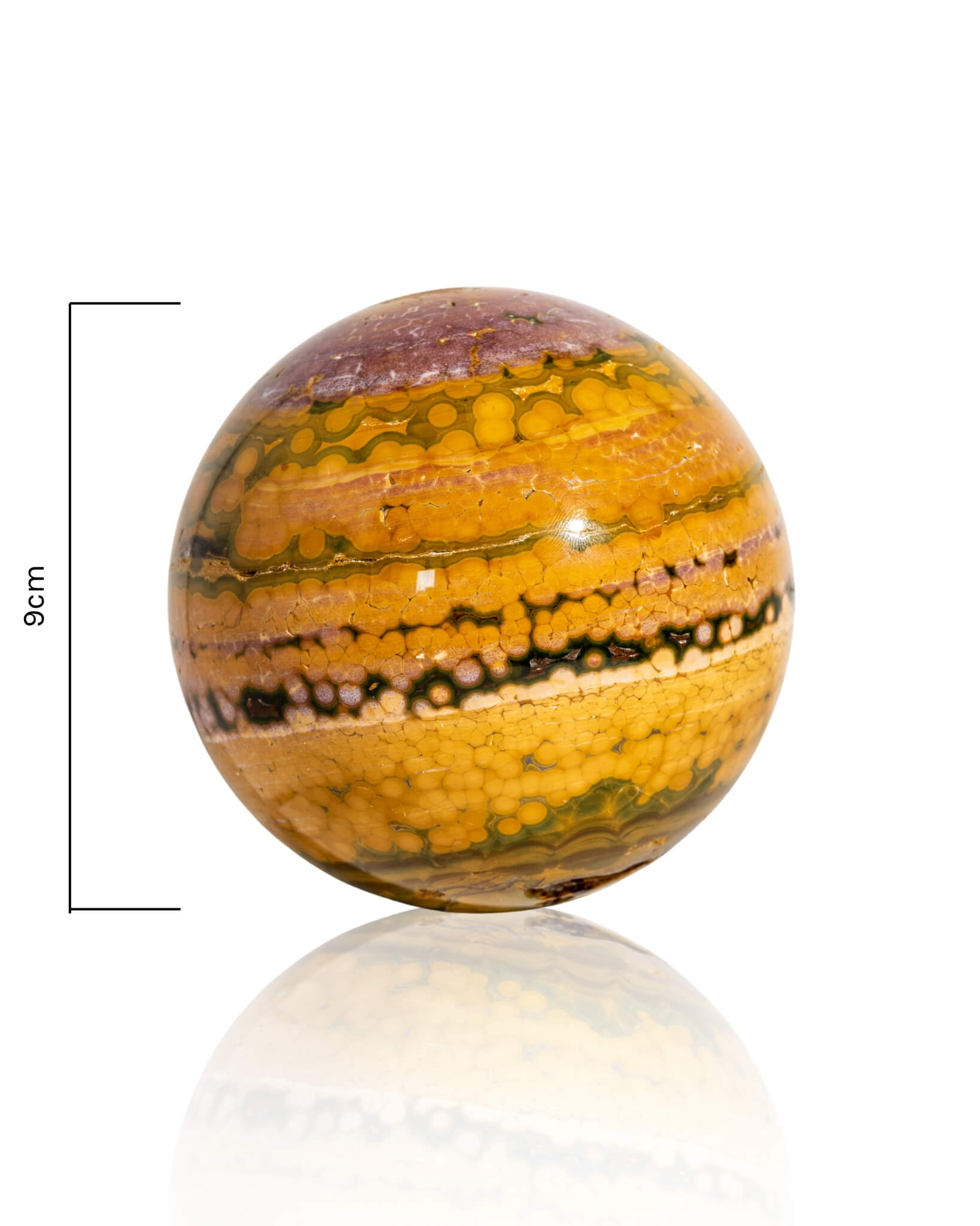 Kambamby Ocean Jasper Sphere - 156