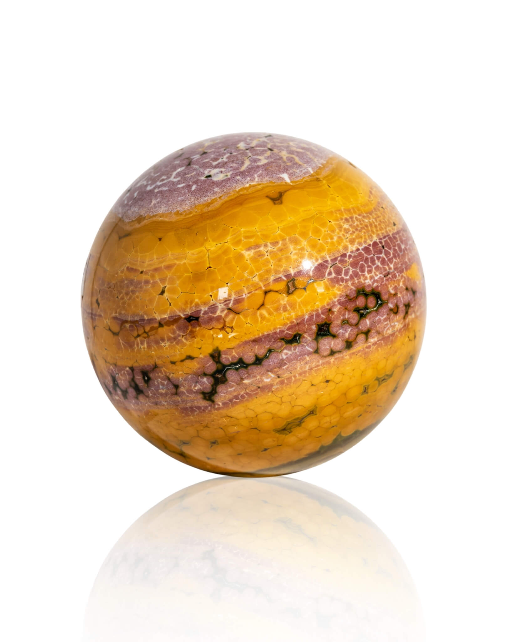 Kambamby Ocean Jasper Sphere - 181