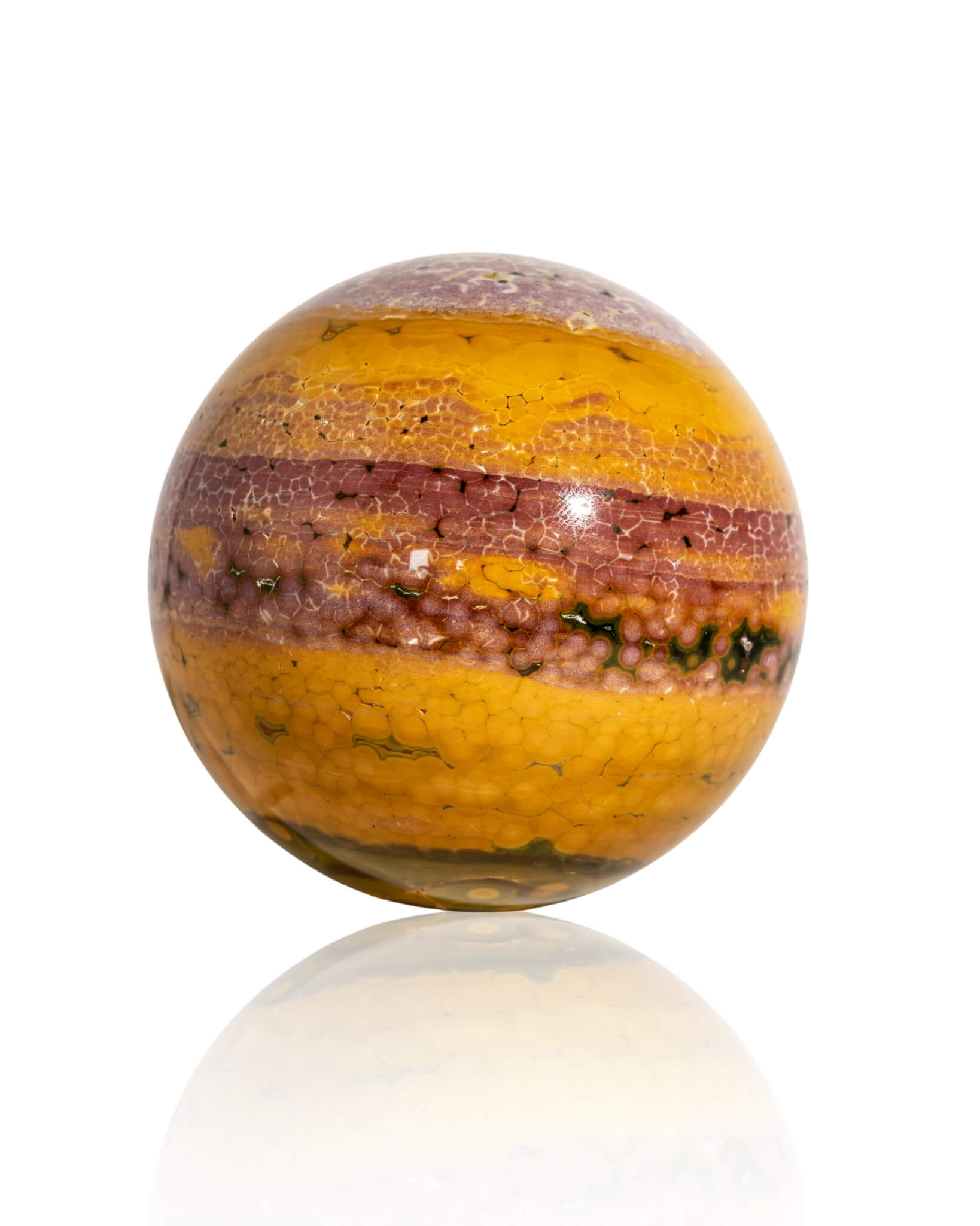 Kambamby Ocean Jasper Sphere - 181