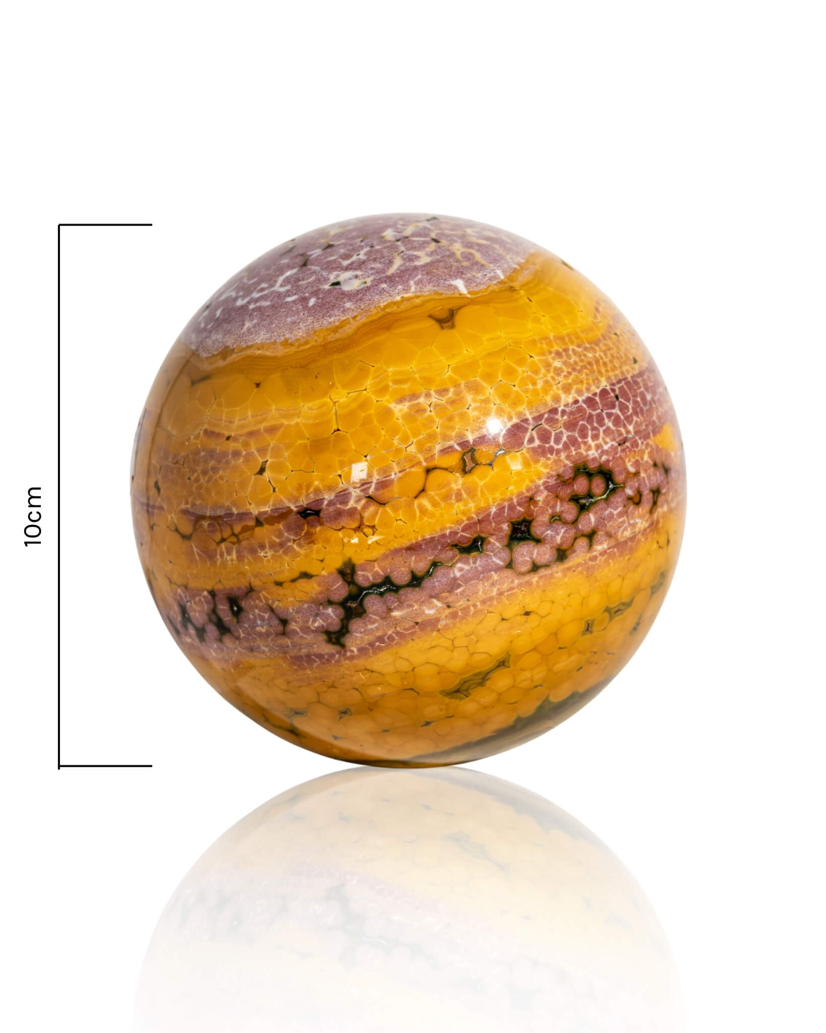 Kambamby Ocean Jasper Sphere - 181