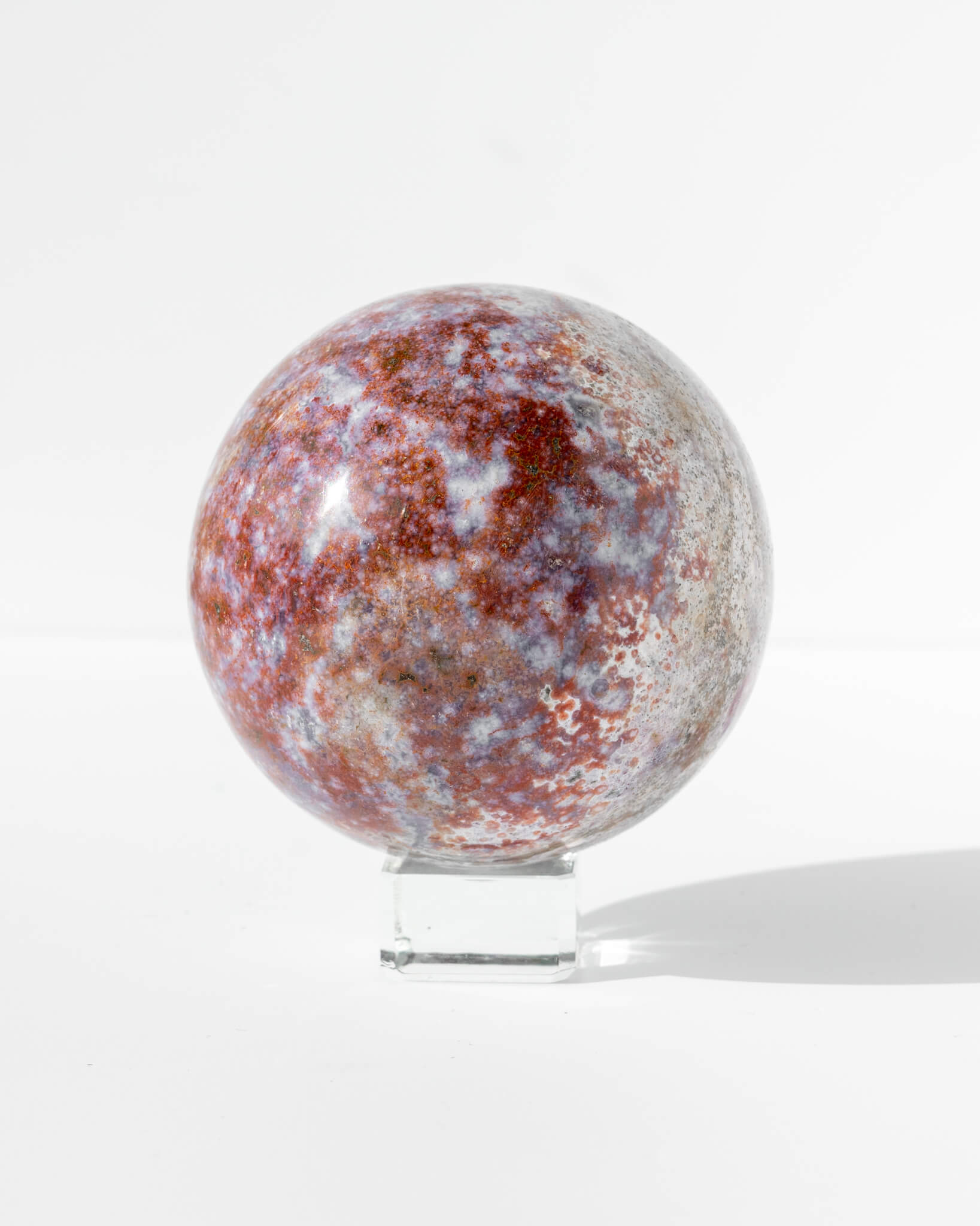 Ocean Jasper Sphere Healing Crystal