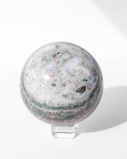 Ocean Jasper Sphere Healing Crystal