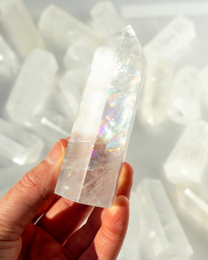 Optical Calcite Point Healing Crystal