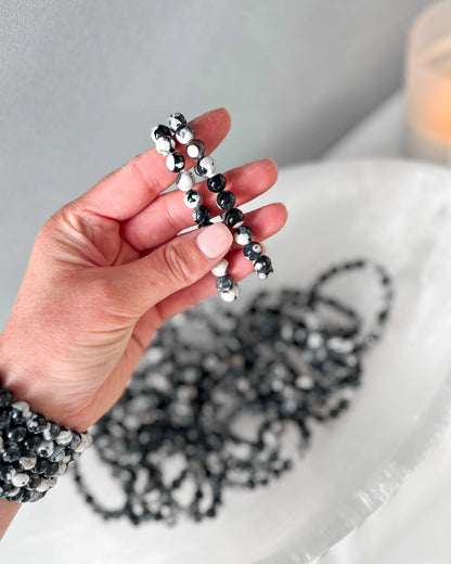 Orca Agate 6mm Stretch Bracelet Healing Crystal