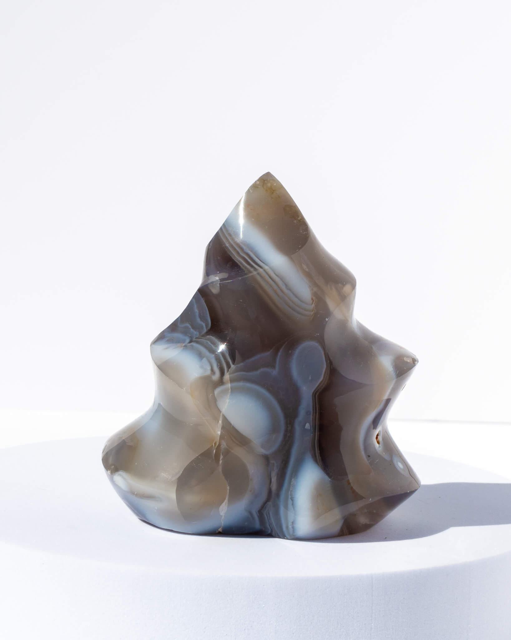 Orca Agate Flame Healing Crystal