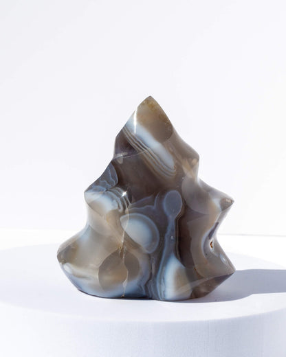 Orca Agate Flame Healing Crystal