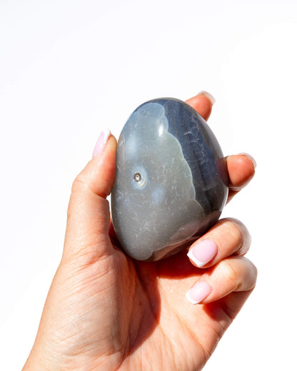 Orca Agate Palm Stone Healing Crystal