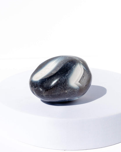Orca Agate Palm Stone Healing Crystal