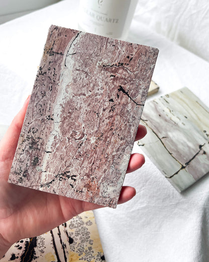 Picture Jasper Tile Healing Crystal