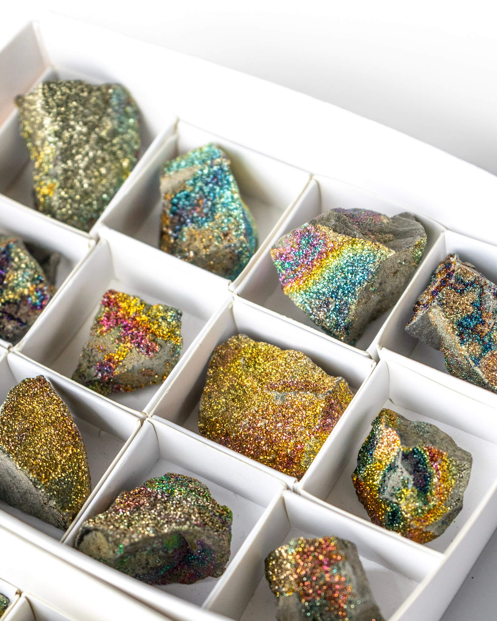 Rainbow Pyrite Healing Crystal