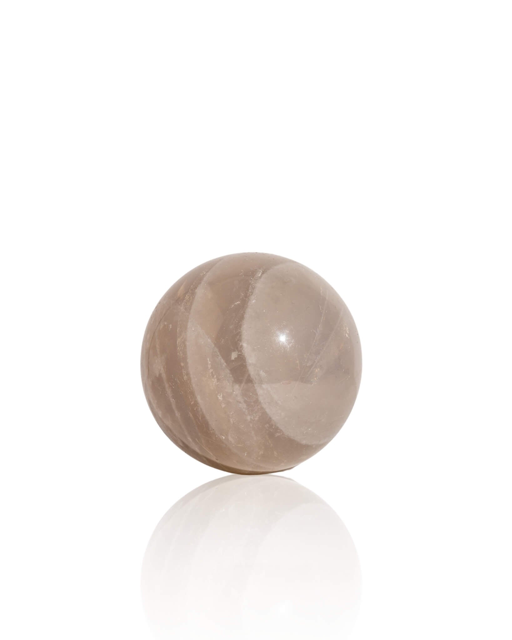 Blue Rose Quartz Sphere - 25