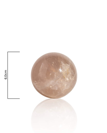 Blue Rose Quartz Sphere - 26