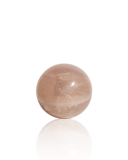 Lavender Rose Quartz Sphere - 29