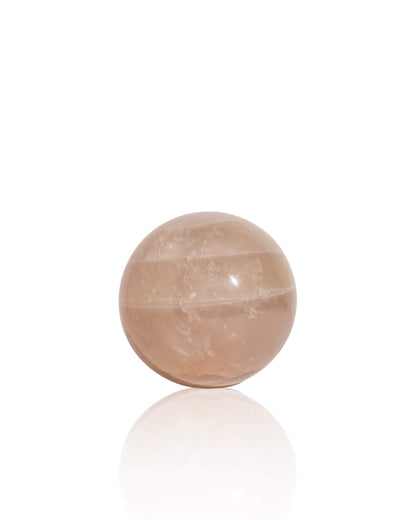 Lavender Rose Quartz Sphere - 29
