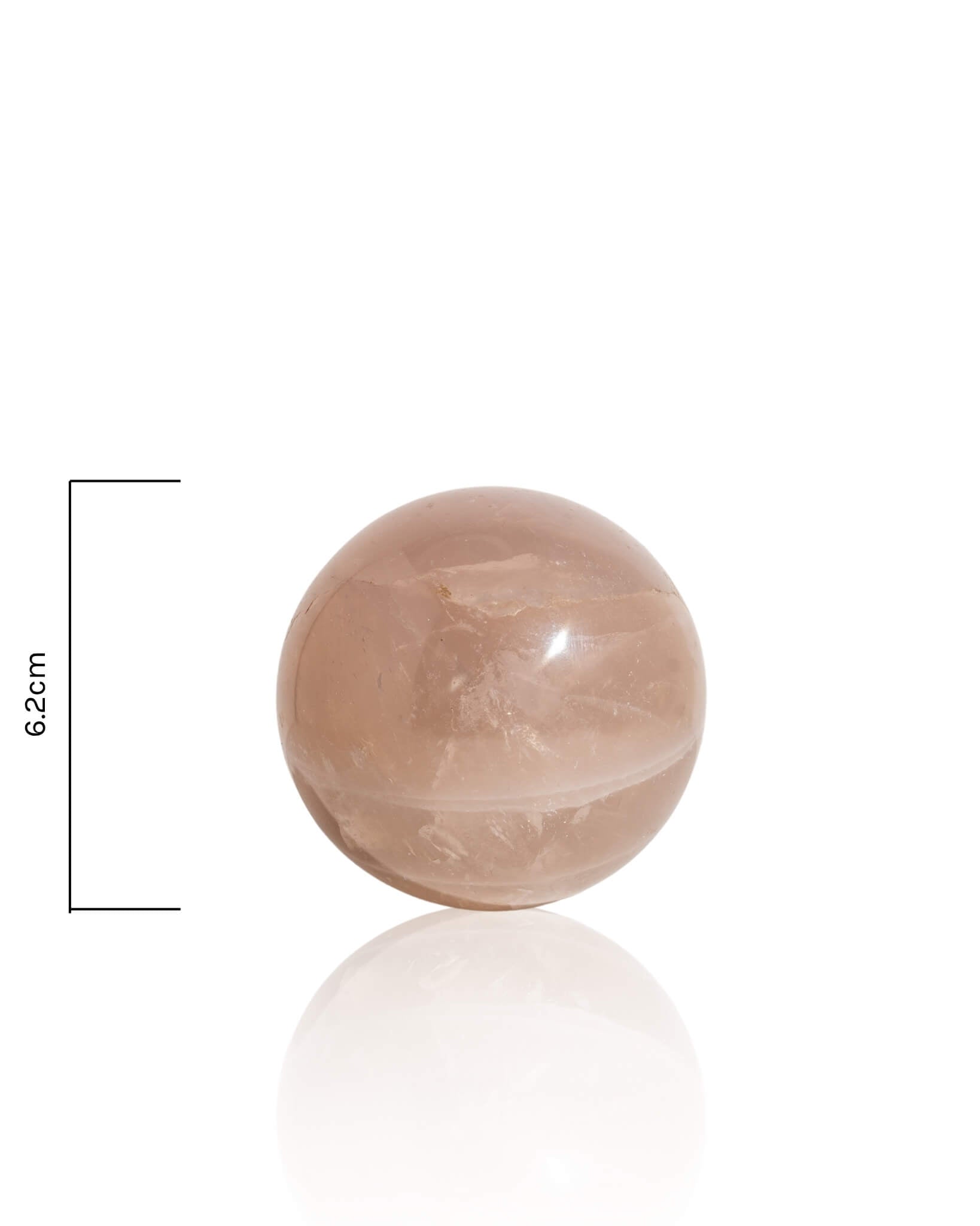 Lavender Rose Quartz Sphere - 29