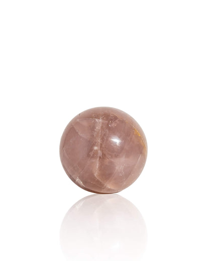 Lavender Rose Quartz Sphere - 30