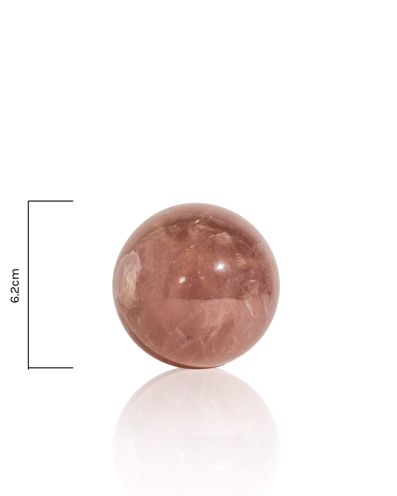 Lavender Rose Quartz Sphere - 32