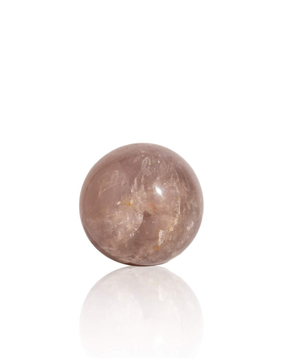Lavender Rose Quartz Sphere - 33