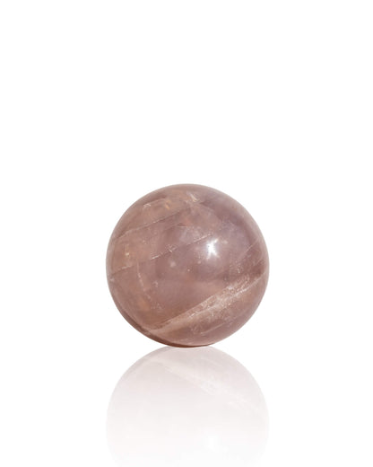 Lavender Rose Quartz Sphere - 34