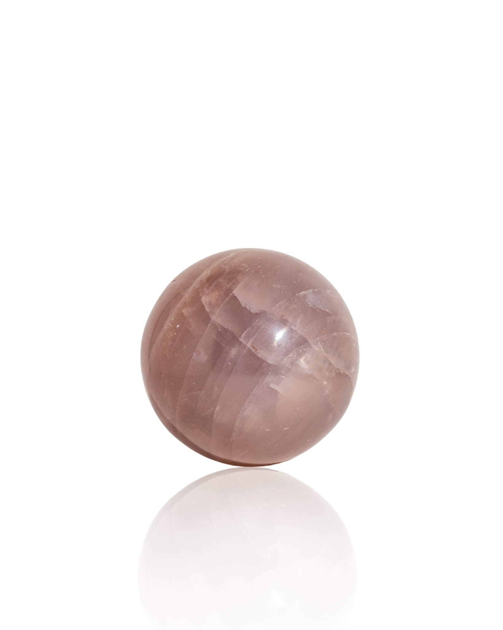 Lavender Rose Quartz Sphere - 34