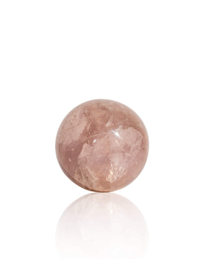 Lavender Rose Quartz Sphere - 35