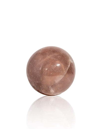 Lavender Rose Quartz Sphere - 42A
