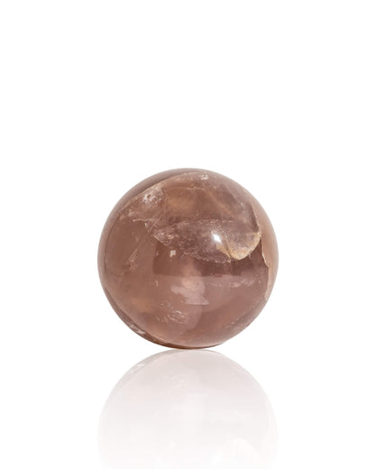 Lavender Rose Quartz Sphere - 42A