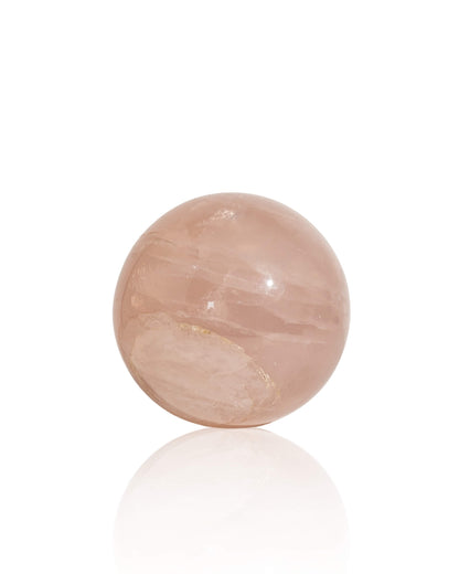 Rose Quartz Sphere - 46