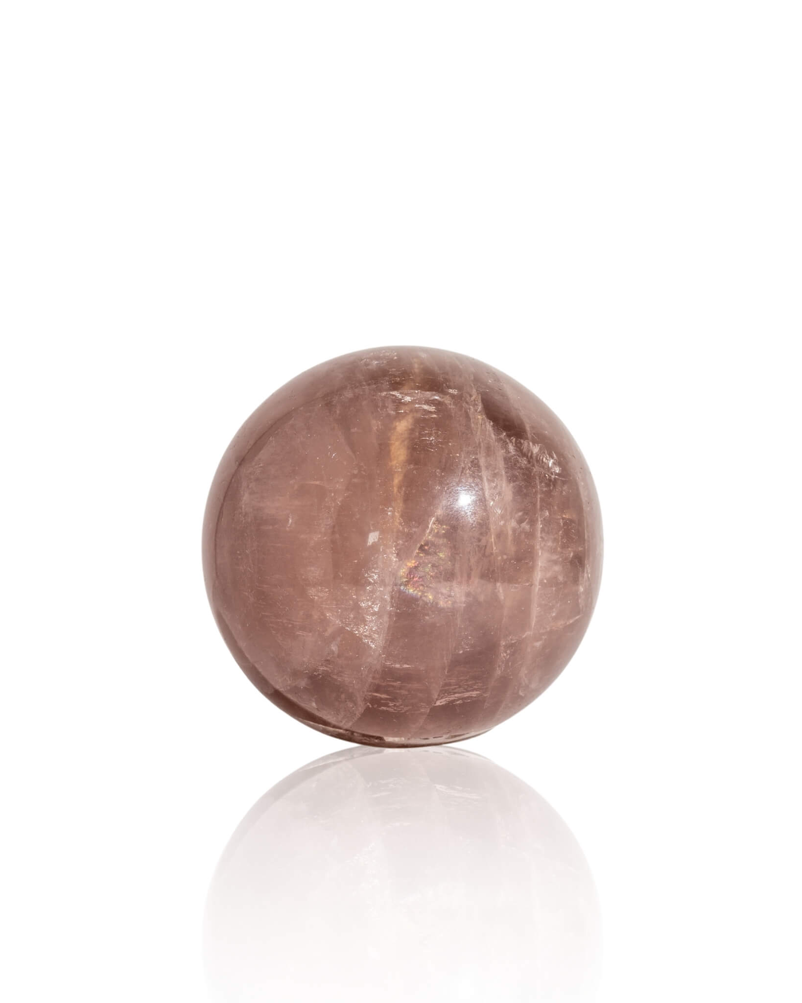 Lavender Rose Quartz Sphere - 47