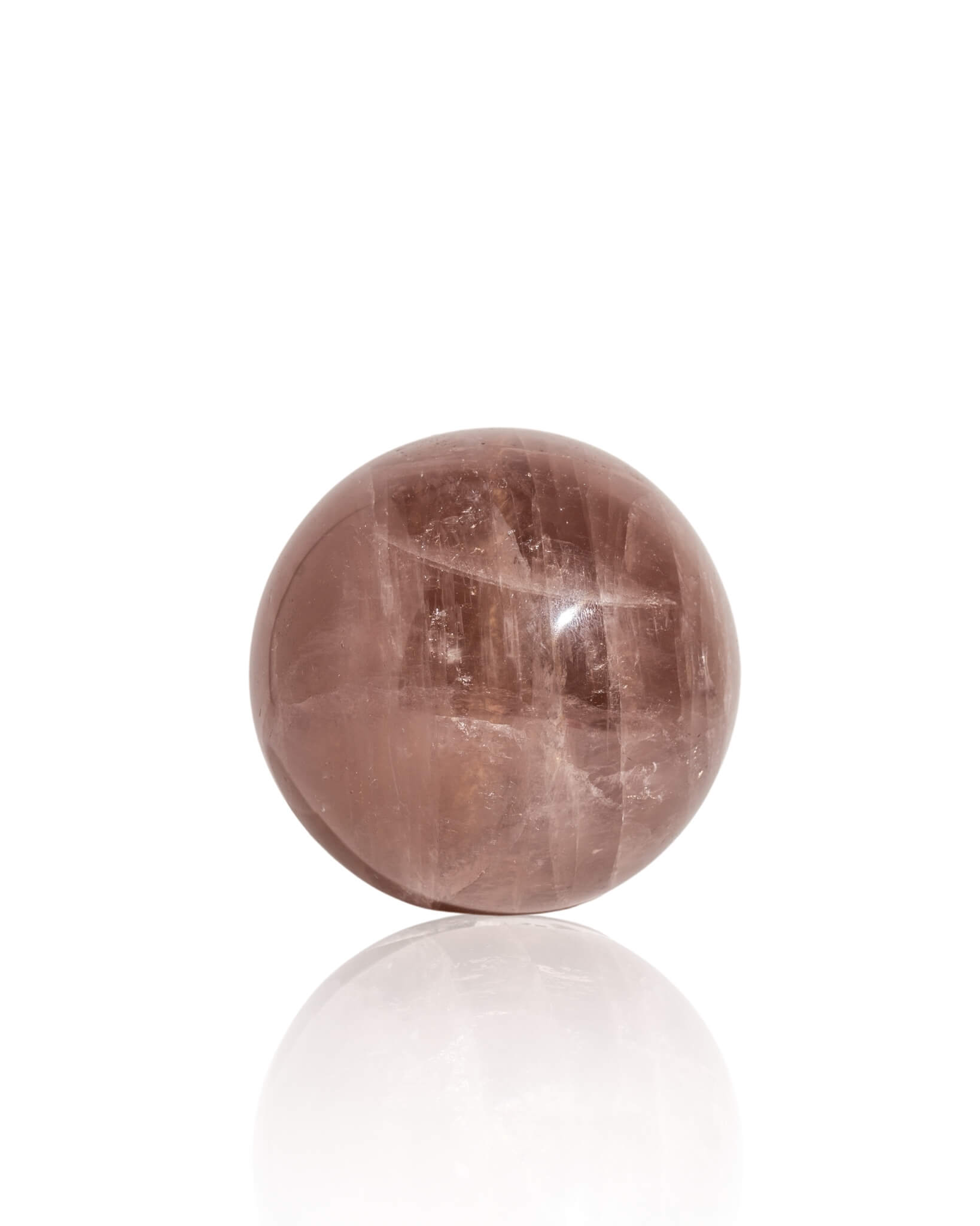 Lavender Rose Quartz Sphere - 47