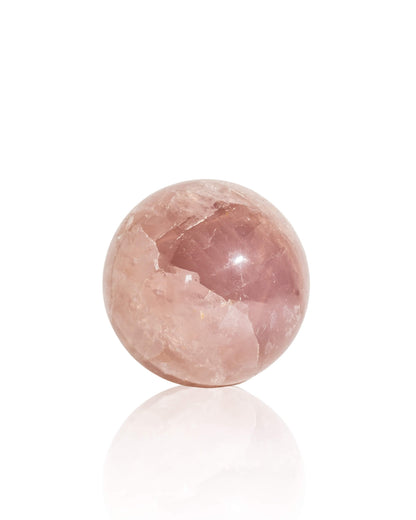 Rose Quartz Sphere - 48A