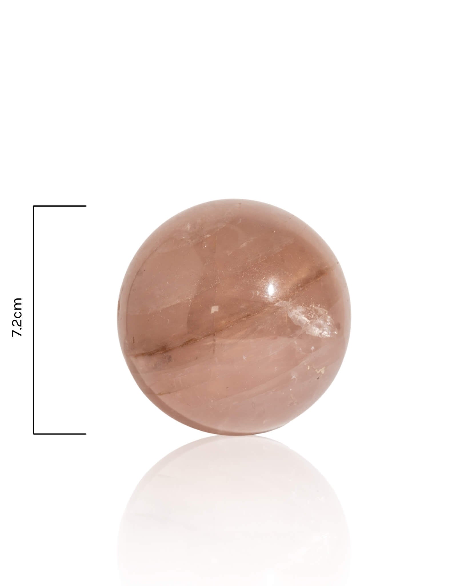 Lavender Rose Quartz Sphere - 48