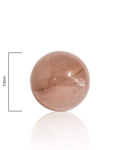 Lavender Rose Quartz Sphere - 48