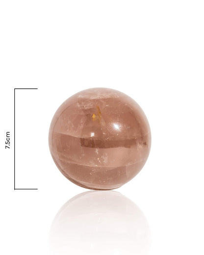 Lavender Rose Quartz Sphere - 50