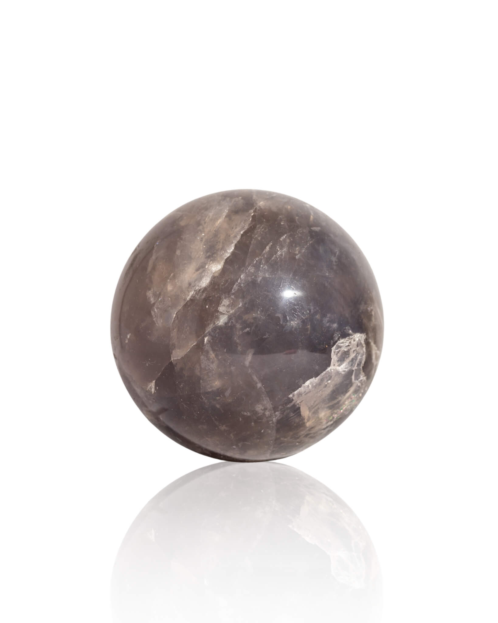 Blue Rose Quartz Sphere - 66