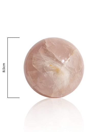Rose Quartz Sphere - 70