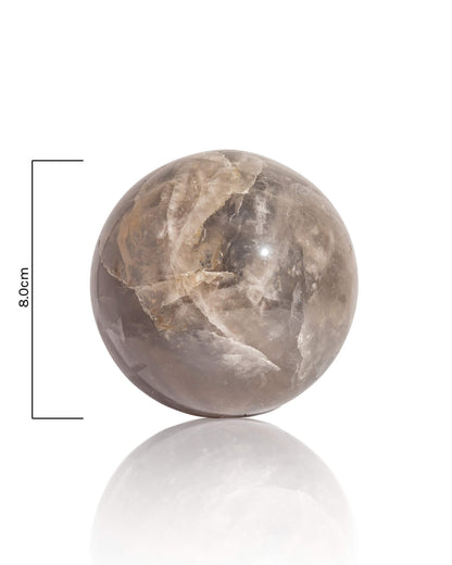 Blue Rose Quartz Sphere - 80