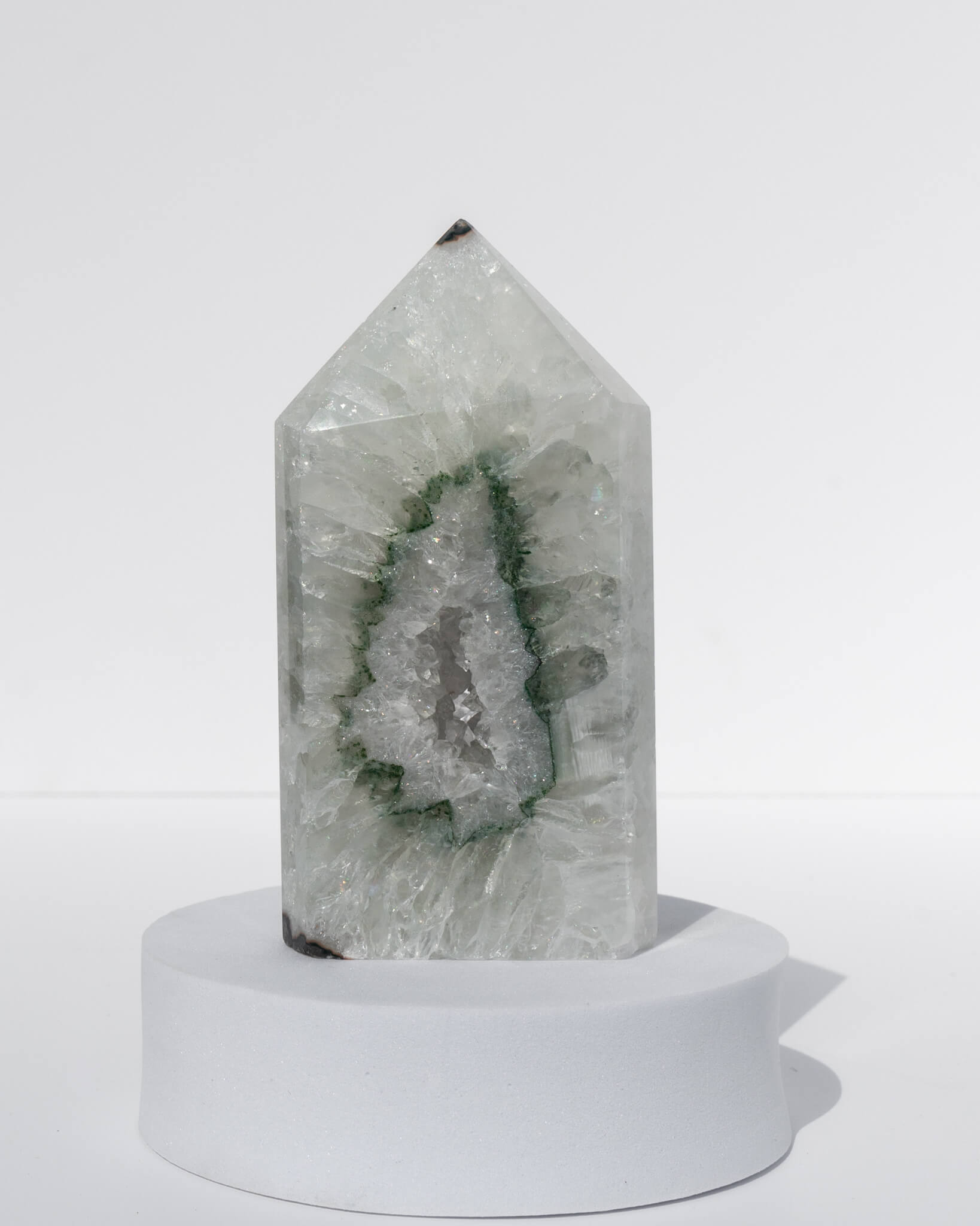 Druzy Agate Tower - 85