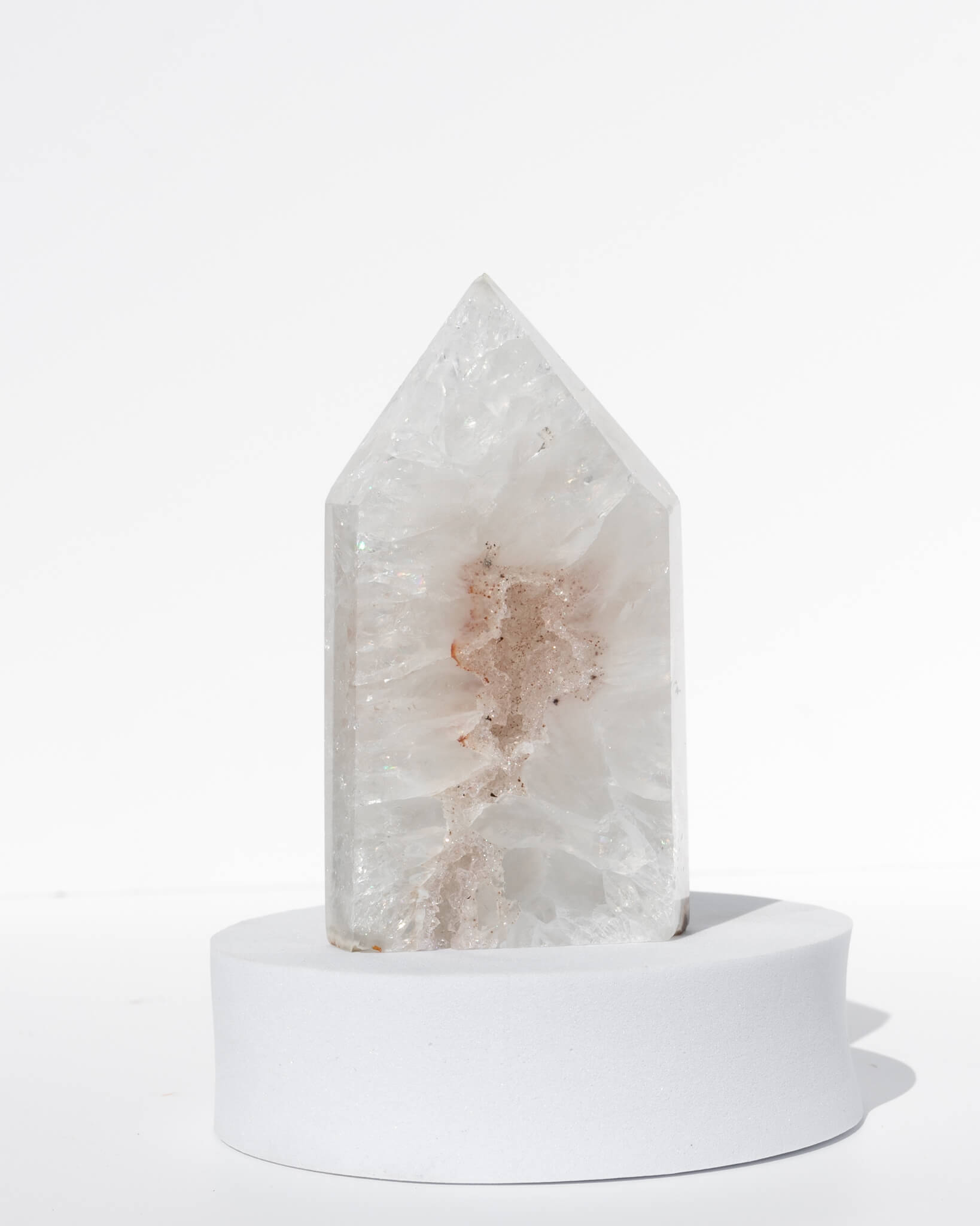 Druzy Agate Tower Healing Crystal