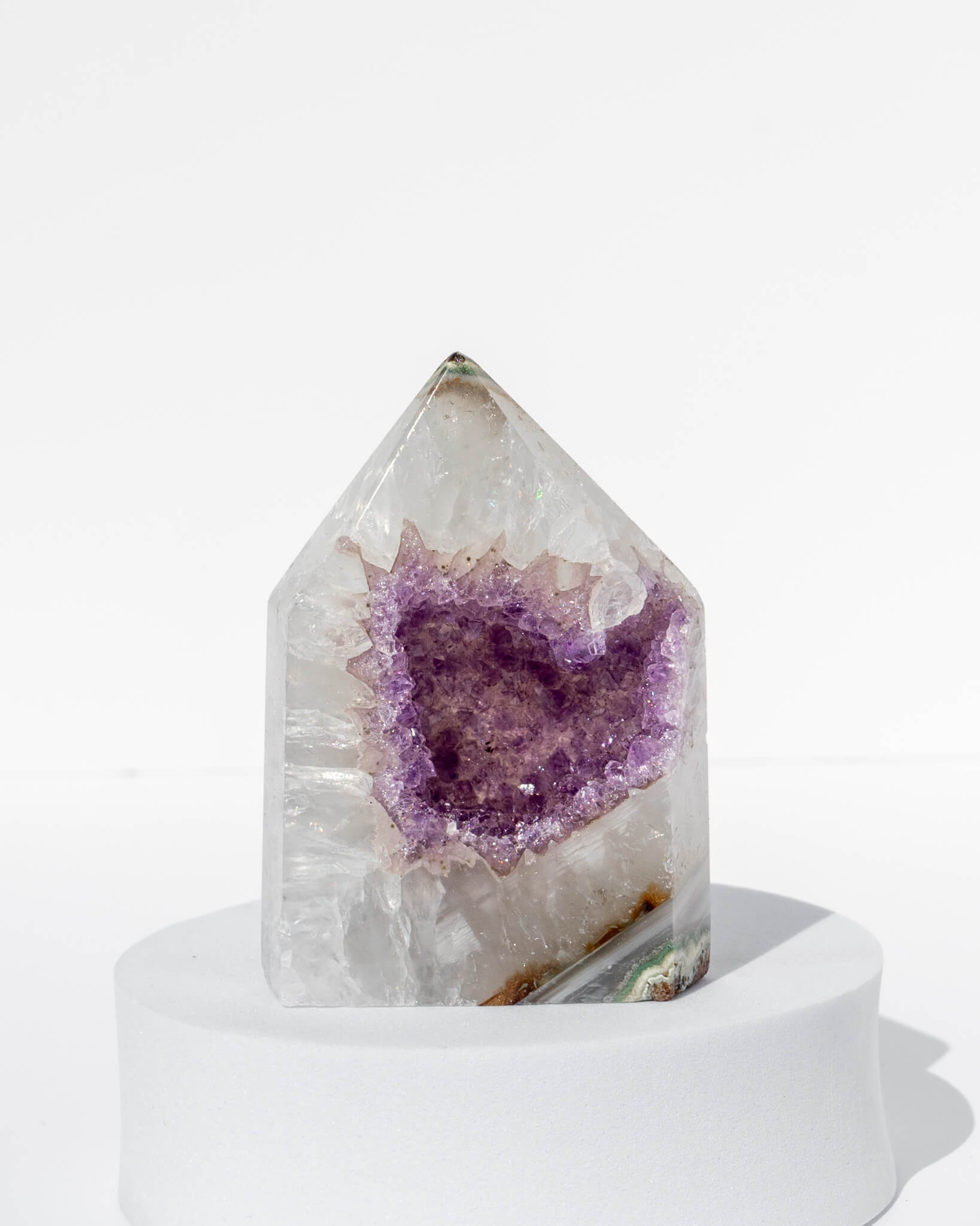 Druzy Agate Tower - 63