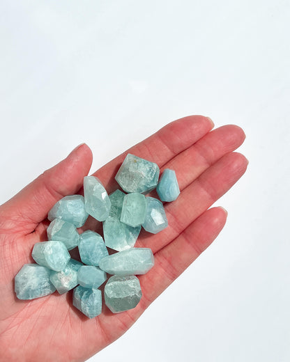 Faceted Aquamarine Healing Crystal