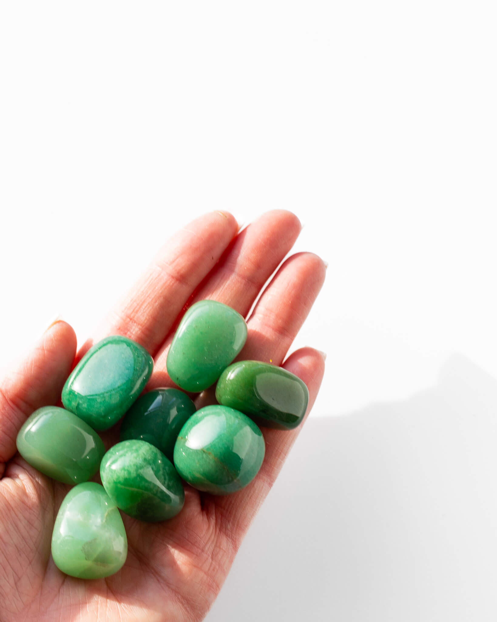 🎁 Green Aventurine Tumble Stone (100% off)