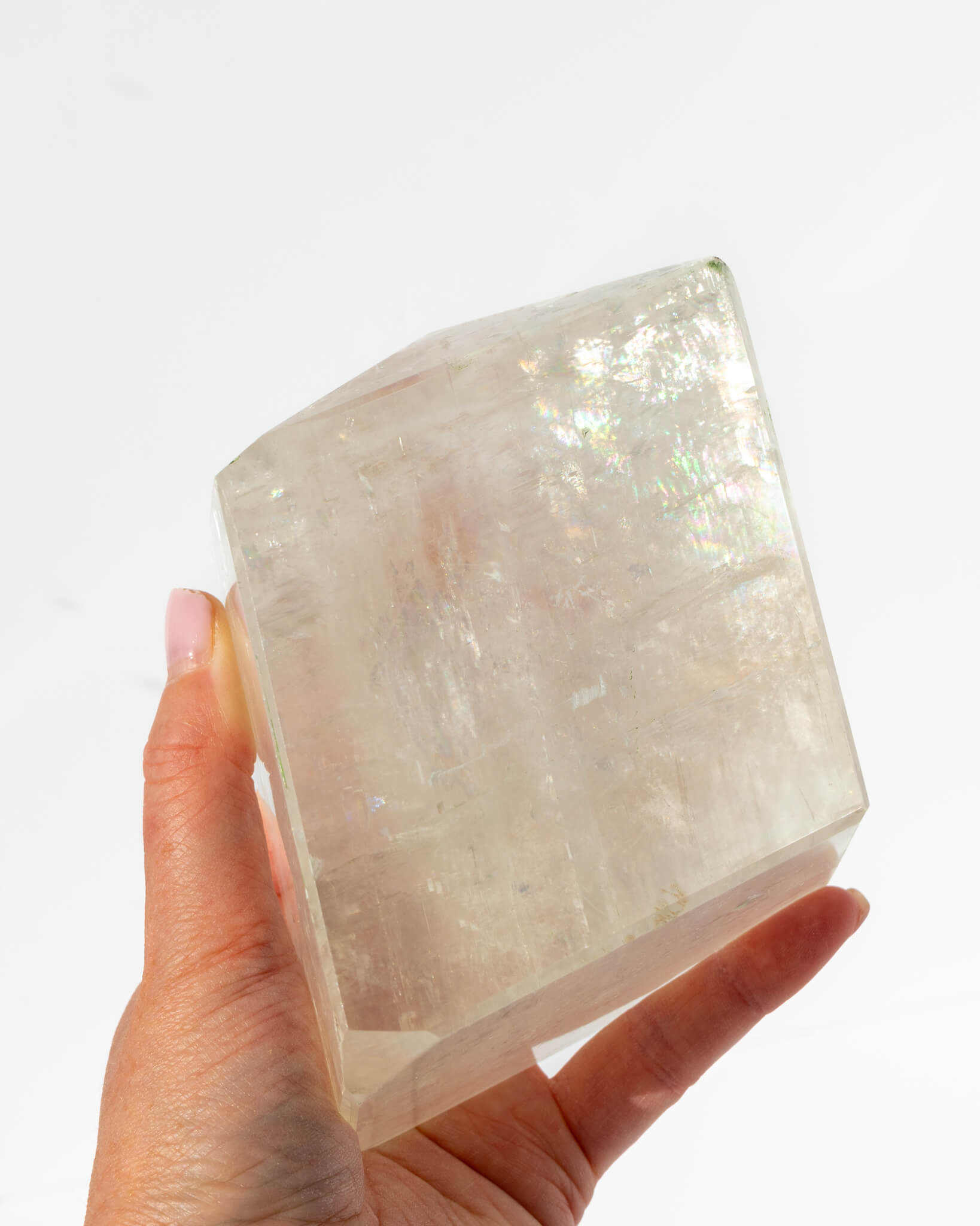 Indian Faceted Calcite - 480