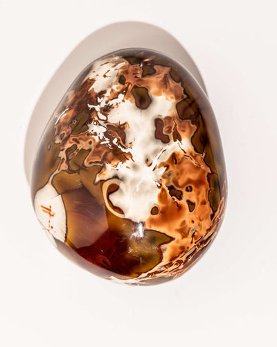 Orca Agate Carnelian - 73