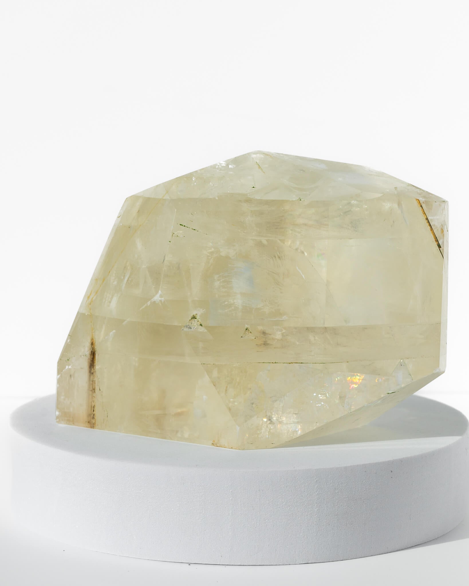 Indian Faceted Calcite - 417