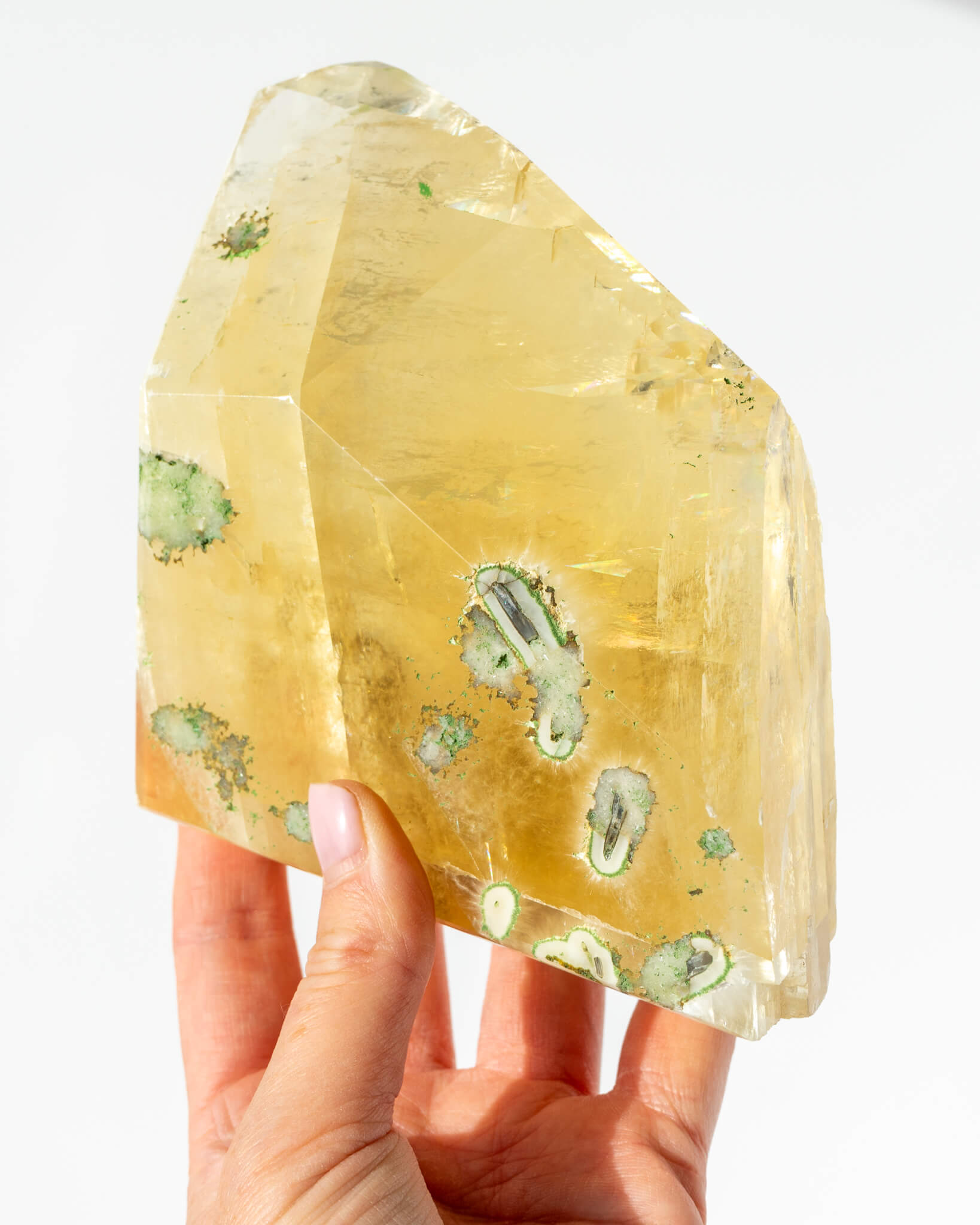 Indian Faceted Calcite - 300